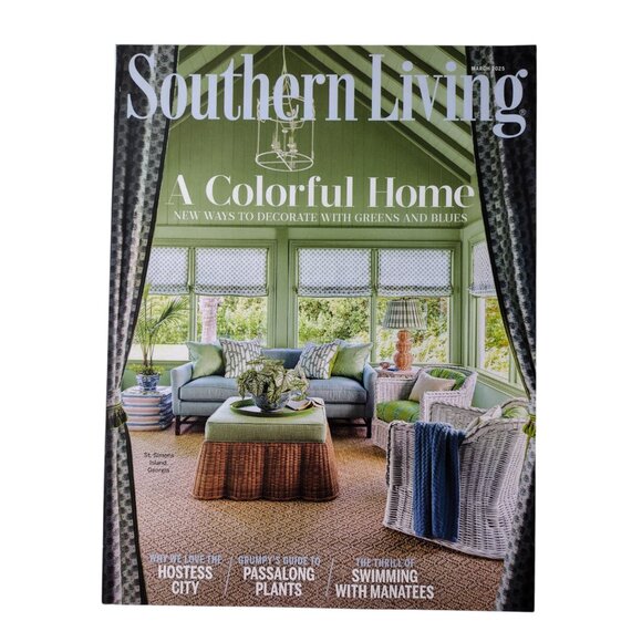 Southern Living Magazine 8 Issue Lot 2024/2025 Dolly Parton Matthew McConaughey - Picture 6 of 11